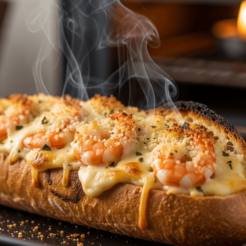 Shrimp Gratin Bread
